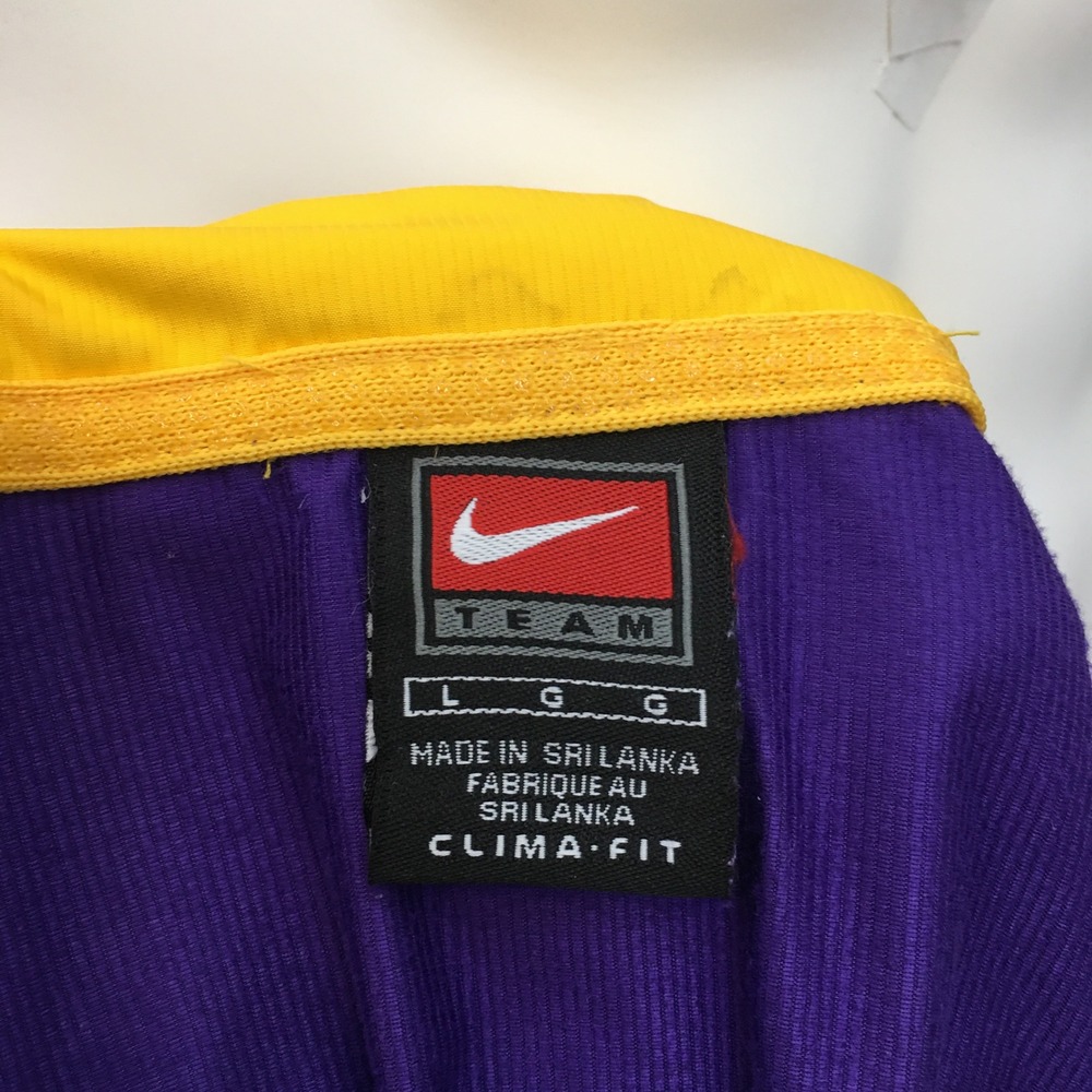 Vintage Nike LSU‎ Tigers Windbreaker Y2K Track Jacket Full Zip NCAA Mens Large - Picture 4 of 8